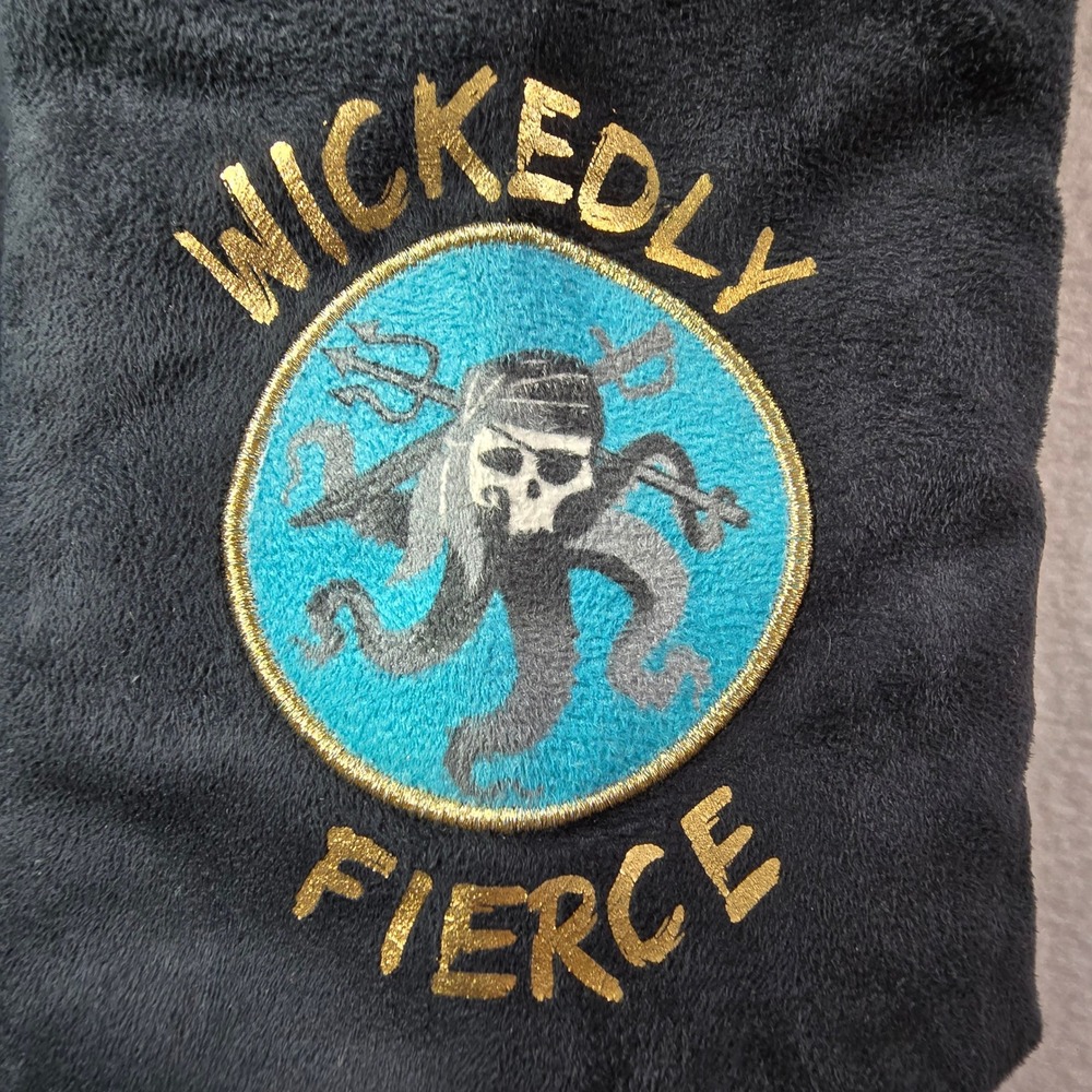 Disney Wicked Sequin Moto Jacket Medium Twee Cosplay E-Girl Pride Kid Core Anime - Picture 11 of 12